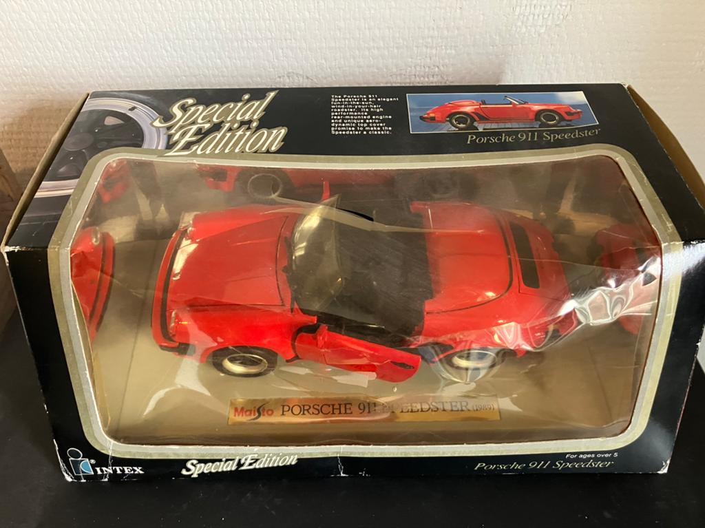 Maisto Porsche Speedster, Ophalen of Verzenden, Zo goed als nieuw, Auto, Maisto