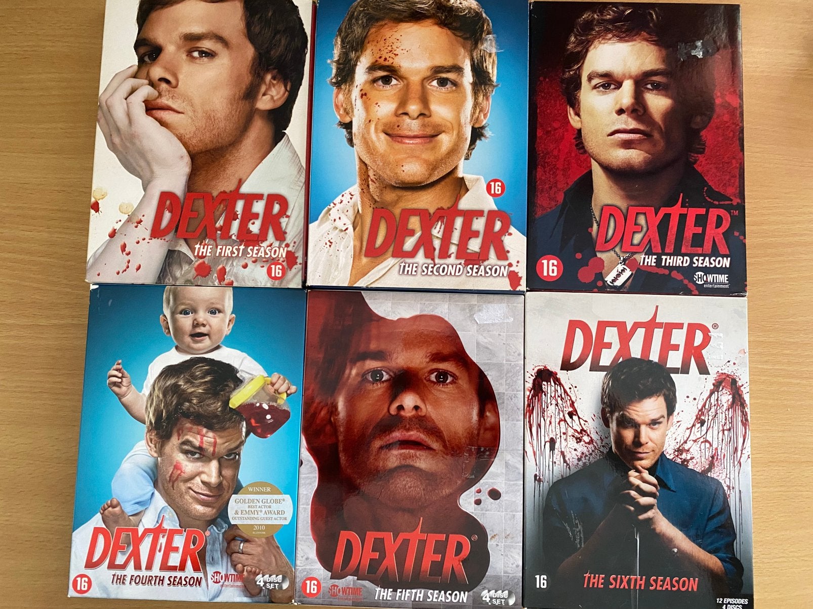 Dexter (Seizoen 1 t/m 6), Engels, Nederlands, Ophalen of Verzenden, Zo goed als nieuw