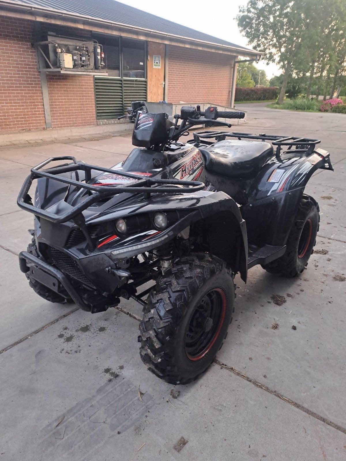 Hytrackt 300cc quad met landbouw  kenteken en trekhaak, Ophalen of Verzenden, Gebruikt, Overige merken
