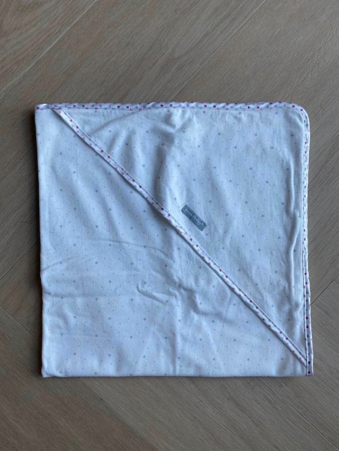 Puckababy badcape / handdoek met muts | baby - bad, Ophalen of Verzenden, Zo goed als nieuw, Overige typen