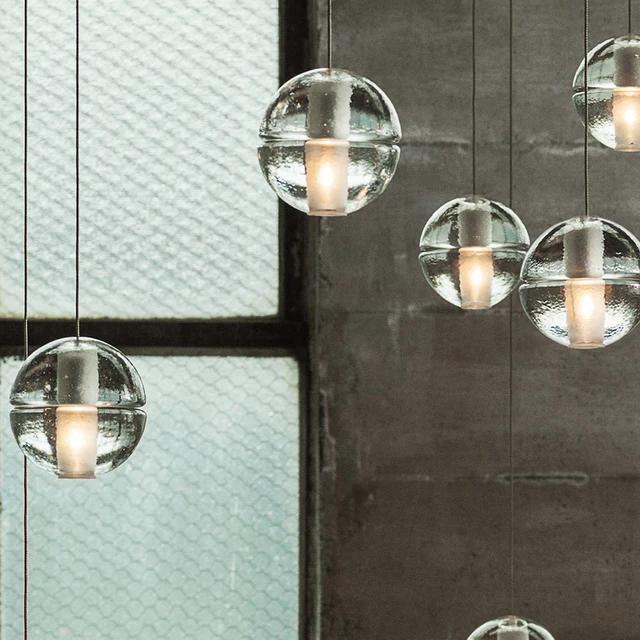 Bocci 14.3 design lamp/occhio, Ophalen, Zo goed als nieuw, Glas, Minder dan 50 cm