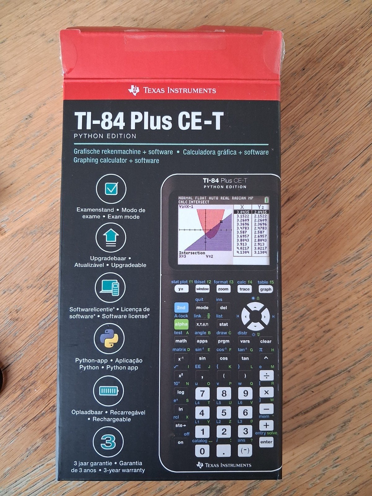 Texas Instruments TI-84 Plus CE-T Python edition, Ophalen, Zo goed als nieuw