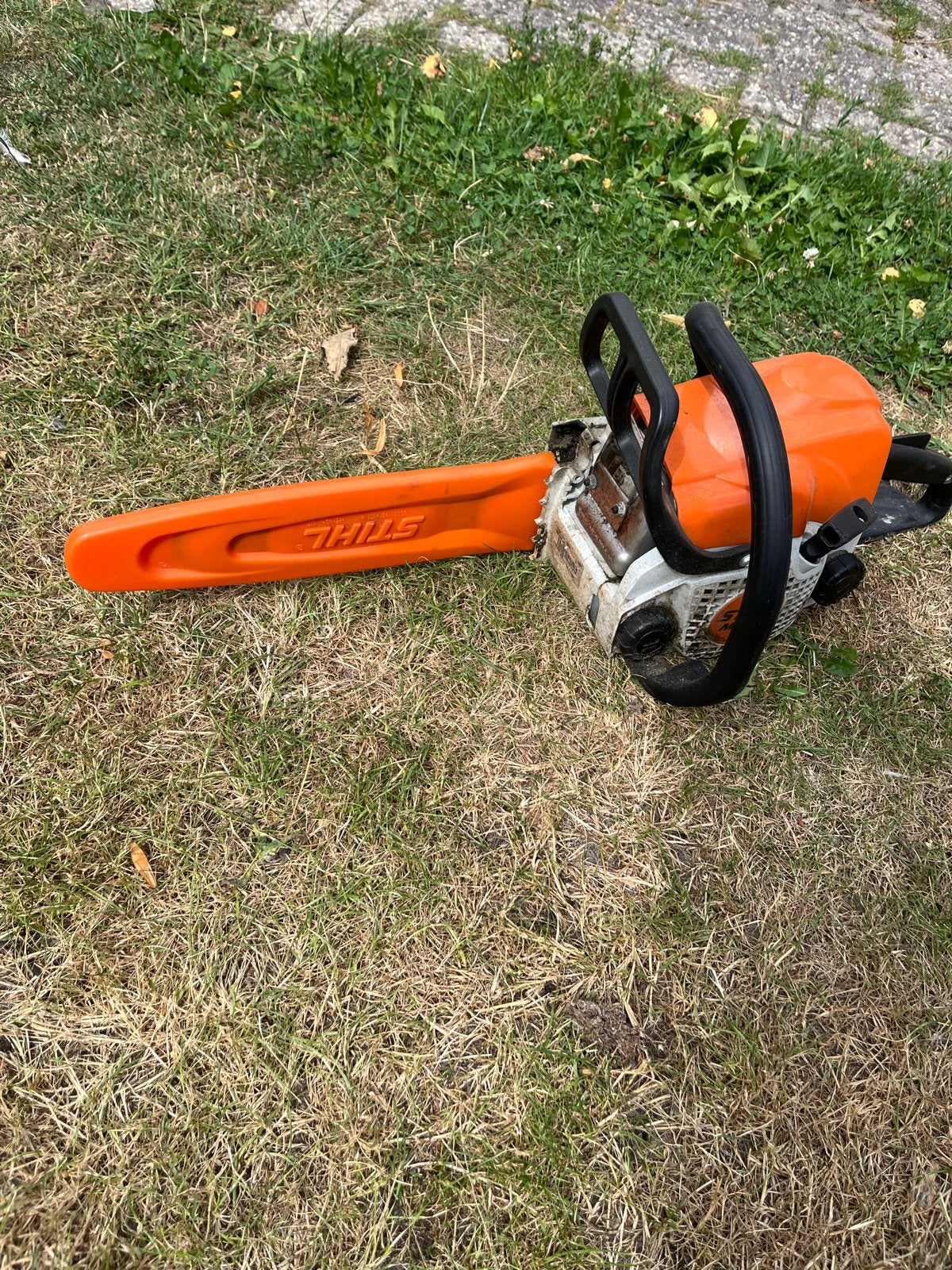 Stihl MS 170 Kettingzaag - gebruikt, Ophalen, 70 mm of meer, Kettingzaag, Zo goed als nieuw