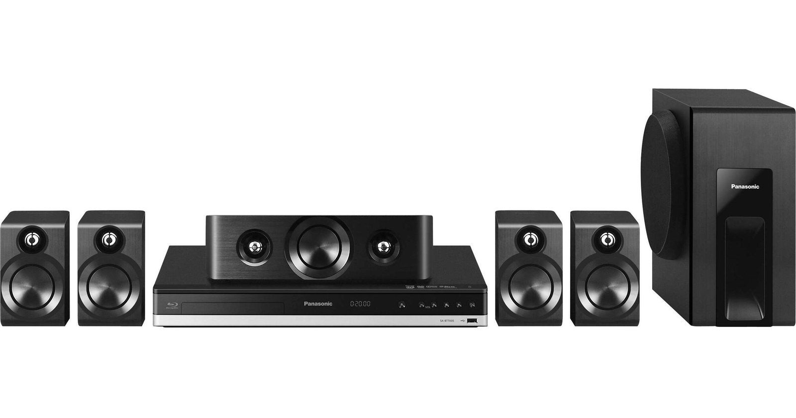 GEZOCHT: Panasonic SA-BTT405 Home Cinema Set (5.1), Panasonic, Blu-ray-speler, 70 watt of meer, Ophalen of Verzenden