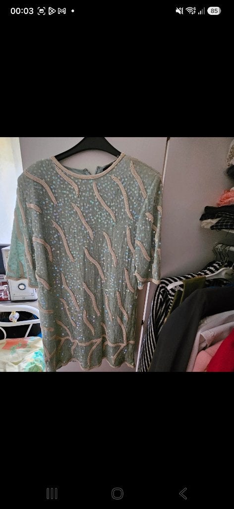 Turquoise, Maat 38/40 (M), Overige kleuren, Ophalen of Verzenden, Zo goed als nieuw