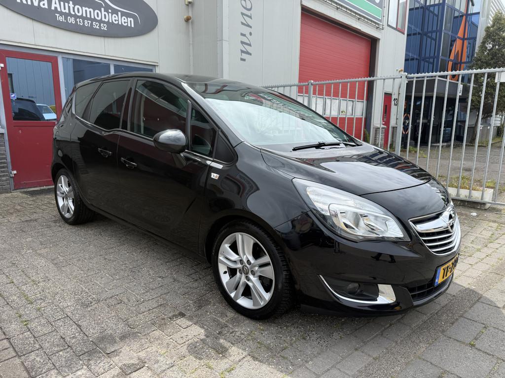 Opel Meriva 1.4 Turbo Automaat (bj 2017), Stof, Gebruikt, 4 cilinders, Startonderbreker