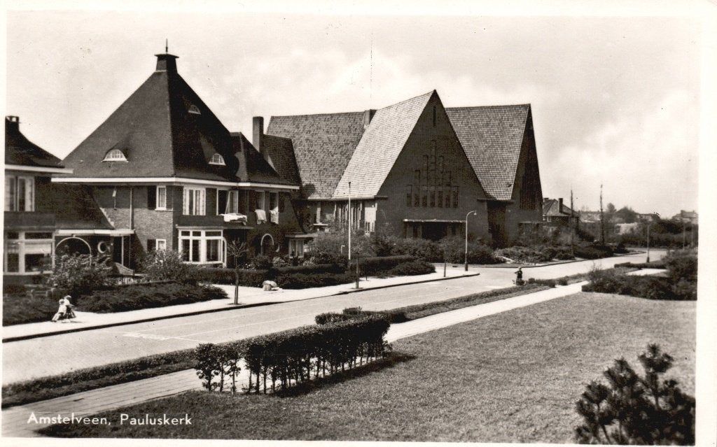 Amstelveen, Pauluskerk (1952) 131569, Verzenden, 1940 tot 1960, Gelopen, Noord-Holland