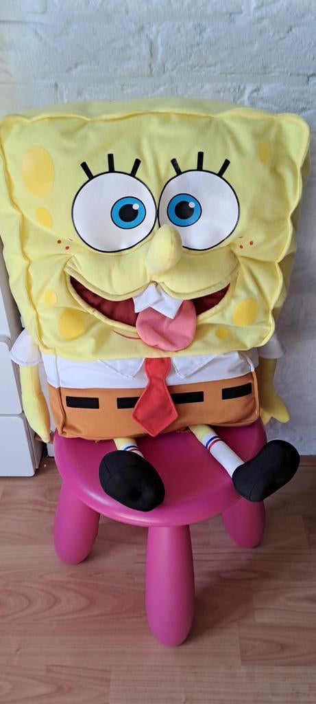 SpongeBob knuffel 40cm hoog, Ophalen of Verzenden, Zo goed als nieuw, Overige typen