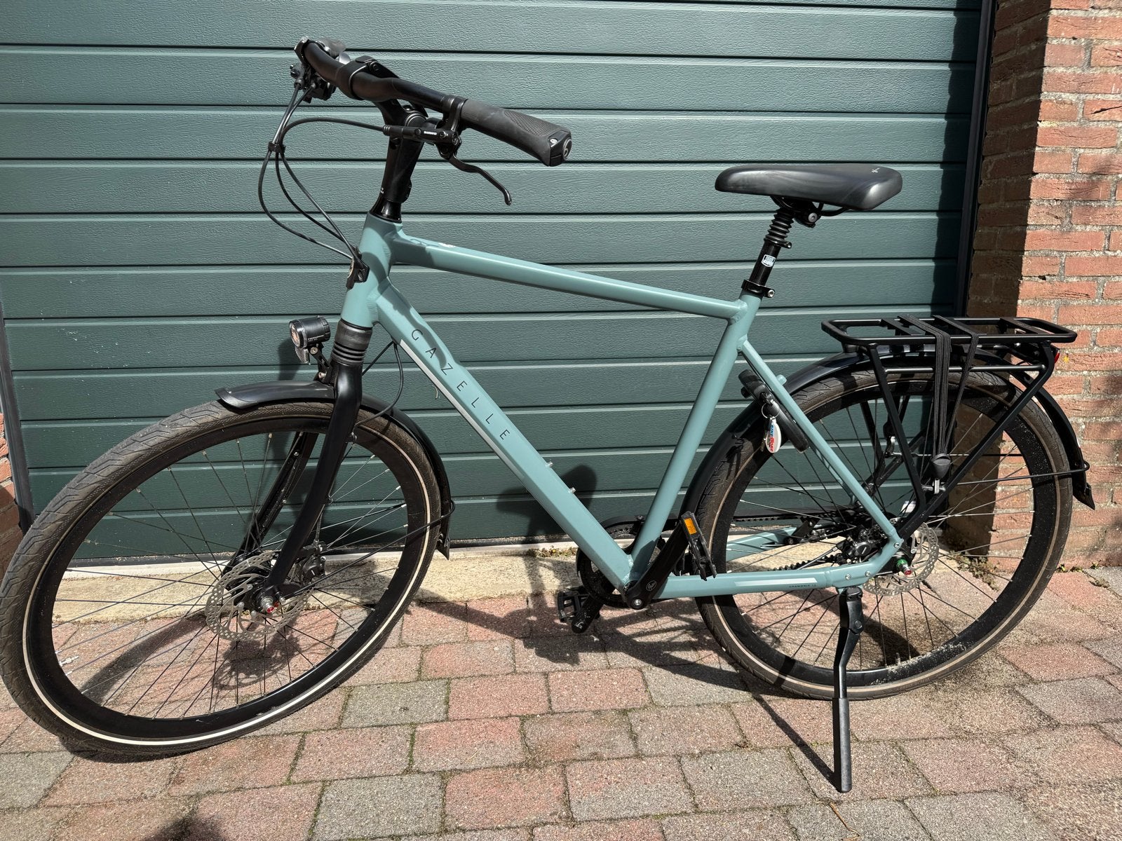 Gazelle Chamonix S8 Herenfiets (2024) - Zo goed als nieuw, Fietsen en Brommers, Ophalen, Versnellingen, Zo goed als nieuw, Schijfrem