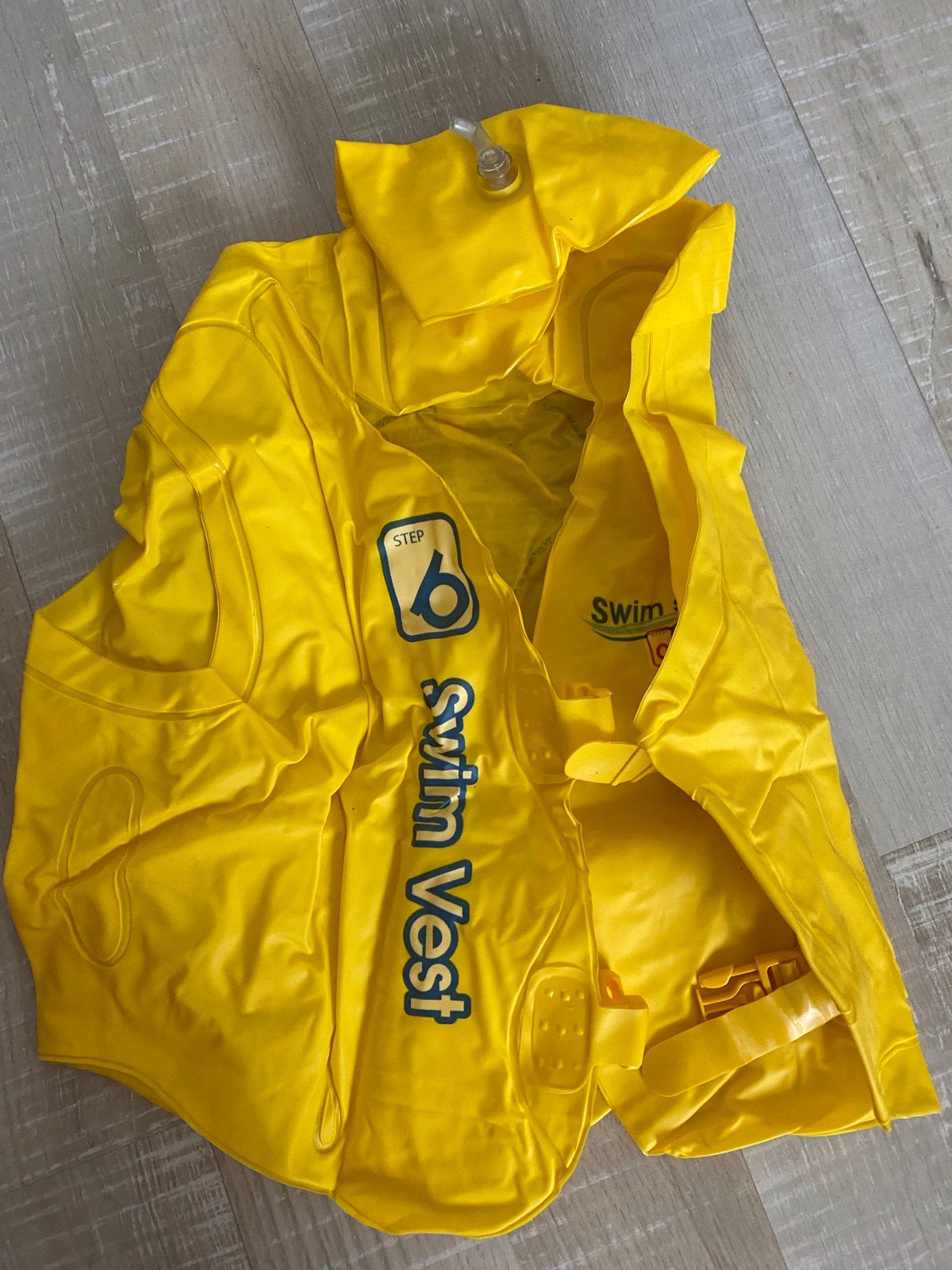 Bestway Swim Safe Zwemvest Geel - Maat B nieuw, Watersport en Boten, Watersportkleding, Ophalen of Verzenden, Nieuw