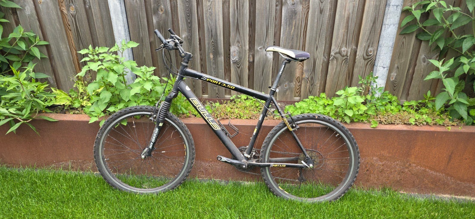 Bulls Sport 3.50 Mountainbike - Zwart/Geel, Gebruikt, 57 cm of meer, Hardtail, Ophalen