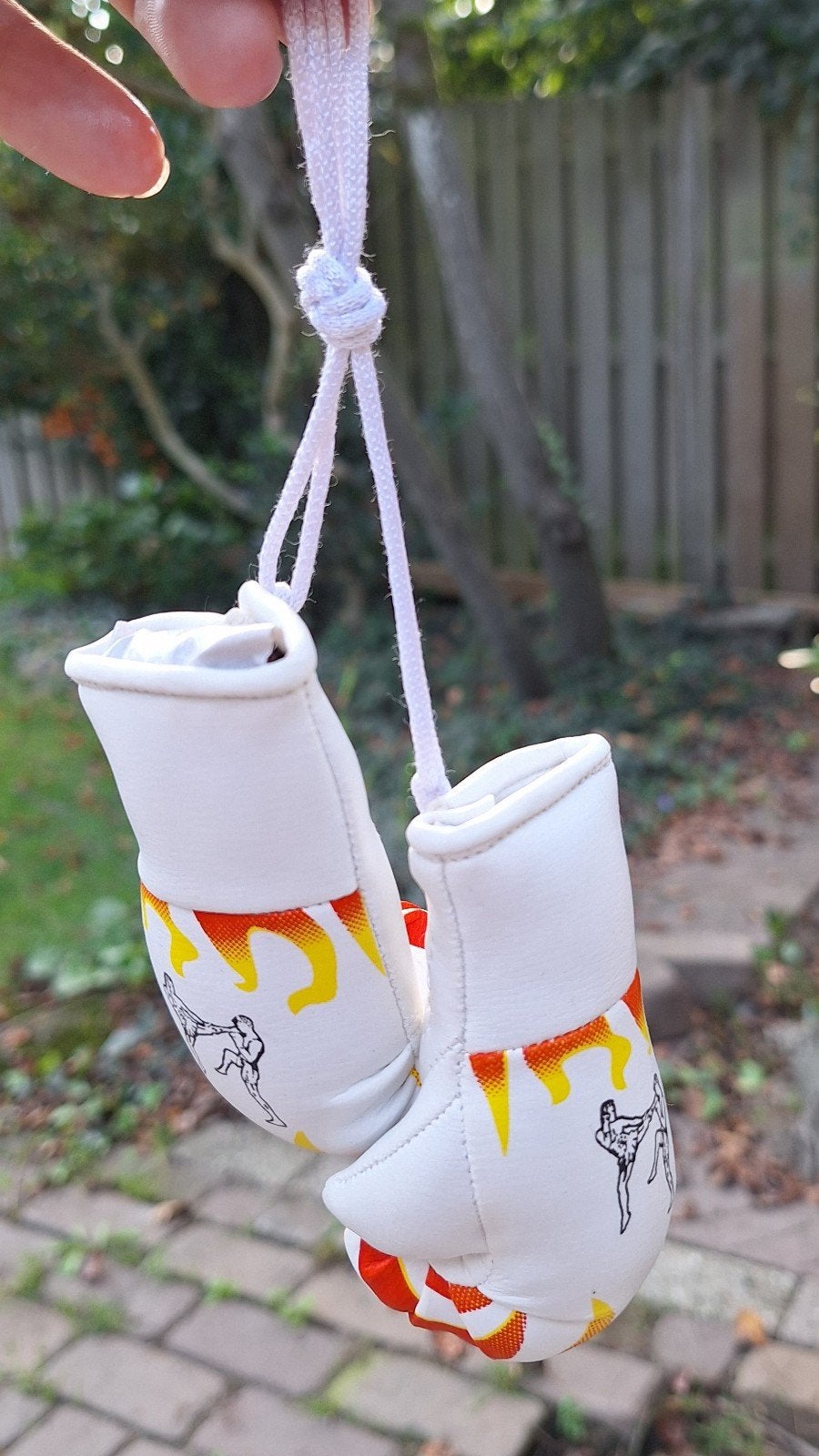 Nieuwe set mini bokshandschoenen - decoratie, Ophalen of Verzenden, Nieuw, Boks-accessoire