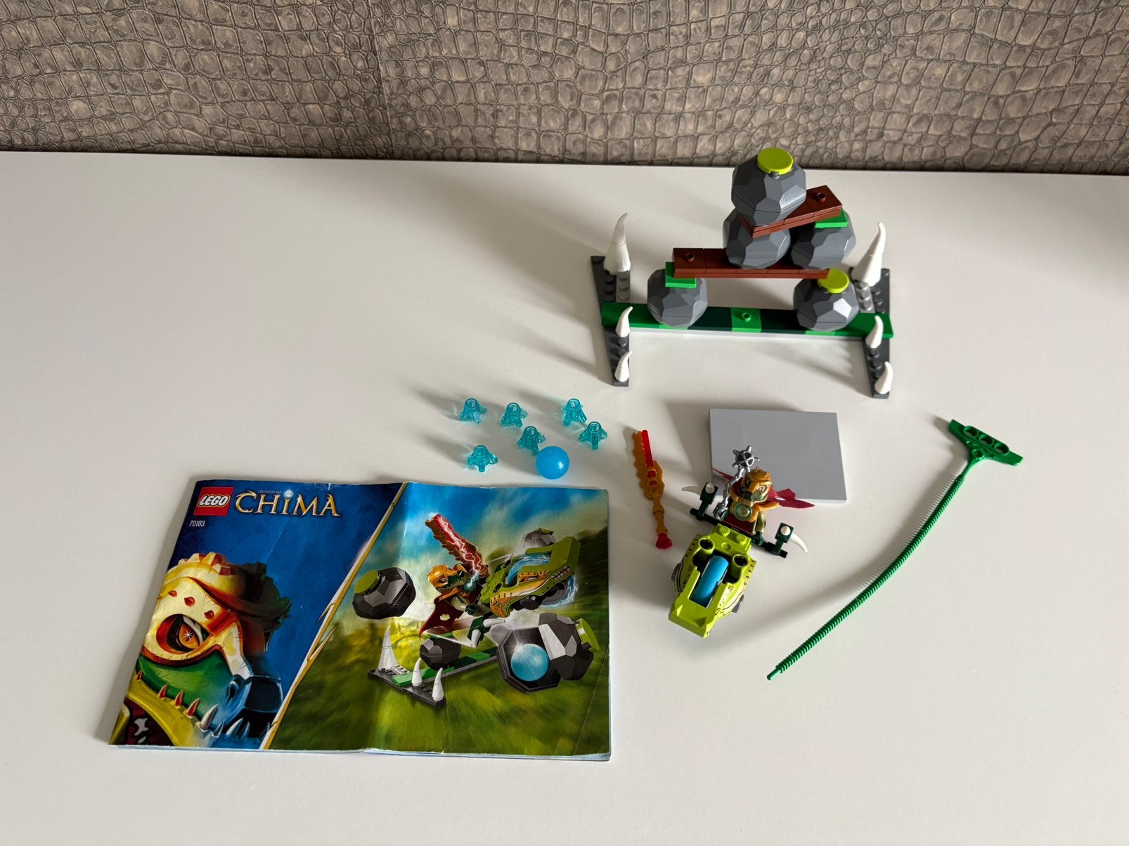 Lego 70103 Chima bowlen met rotsblokken, Compleet, Lego, Ophalen of Verzenden, Zo goed als nieuw
