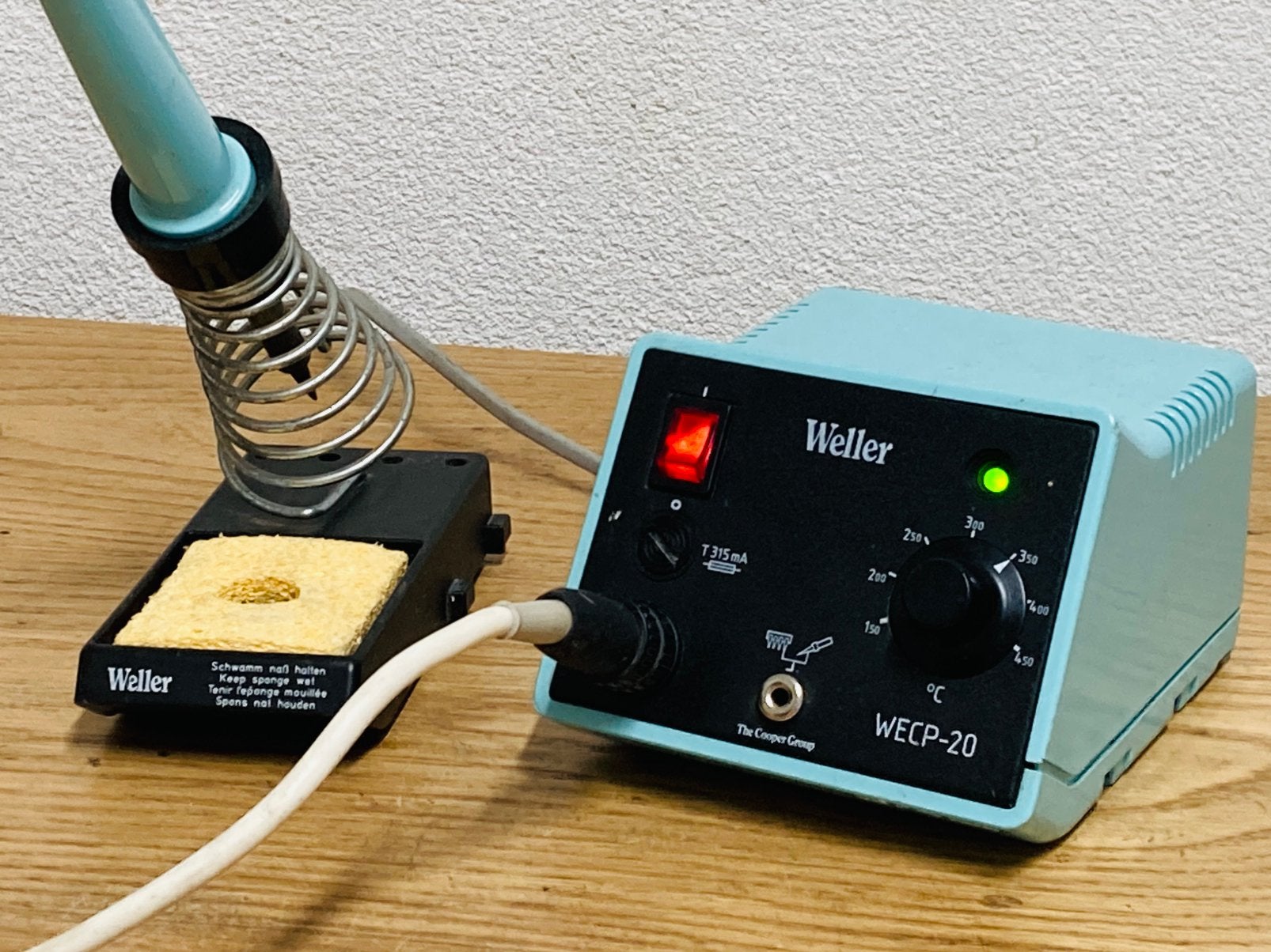 Soldeerstation Weller WECP20 temperatuurregeling 450 graden, Hobby en Vrije tijd, Ophalen of Verzenden, Zo goed als nieuw