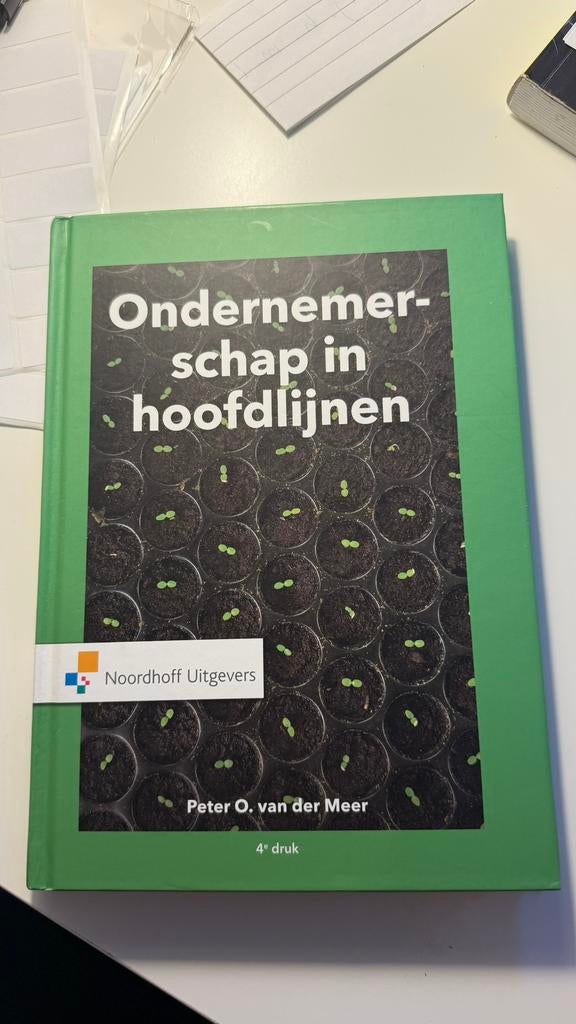 Ondernemerschap in hoofdlijnen, Boeken, Studieboeken en Cursussen, Ophalen of Verzenden, Beta, Nieuw, HBO