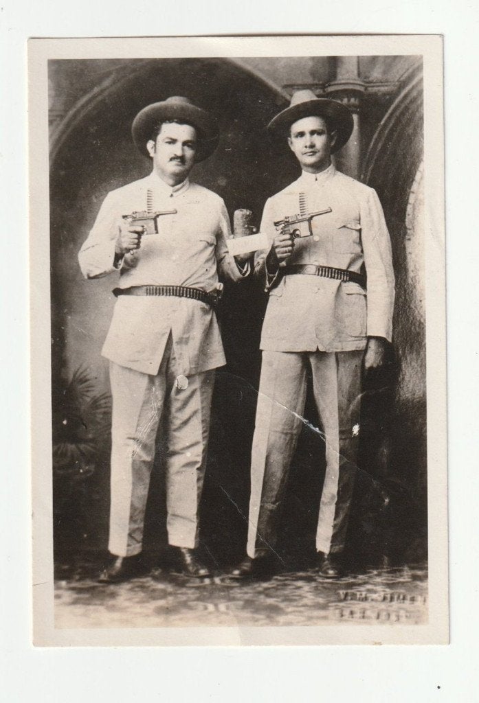 Foto Curaçao Rafael Simón Urbina Gustavo Machado 1929, Gebruikt, Verzenden, Foto, Buitenland