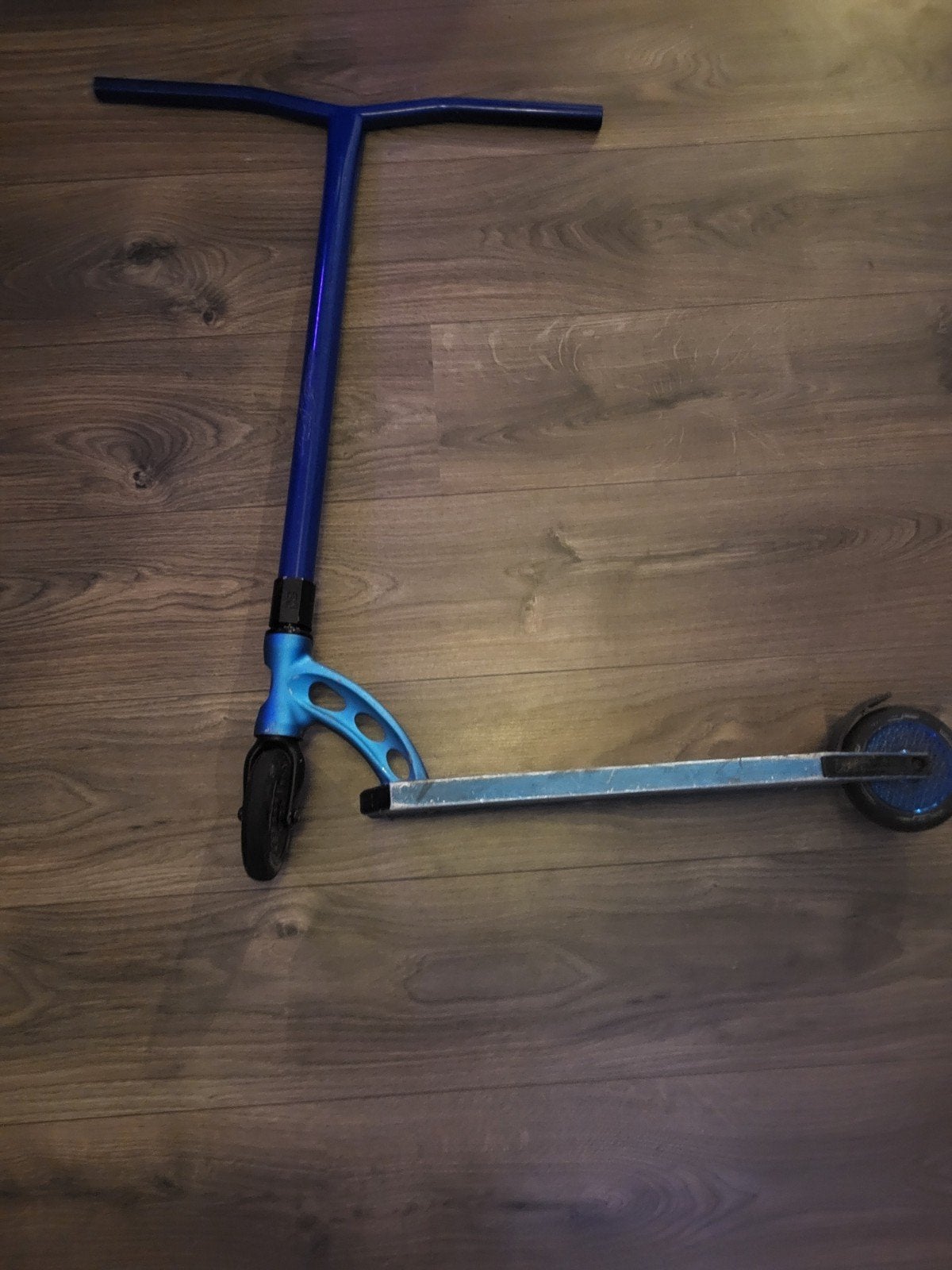 MJP Stuntstep - Blauw met handvatten, Ophalen, Gebruikt, Overige typen, MJP