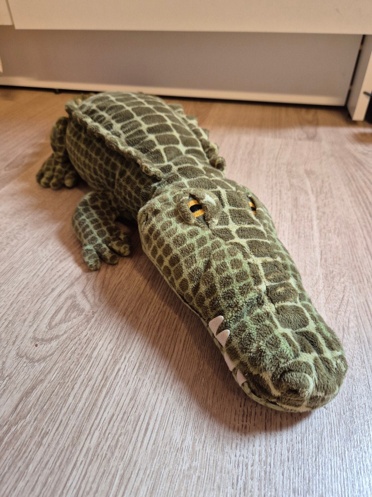 IKEA krokodil knuffel 65 cm, Kinderen en Baby's, Speelgoed | Knuffels en Pluche, Ophalen of Verzenden