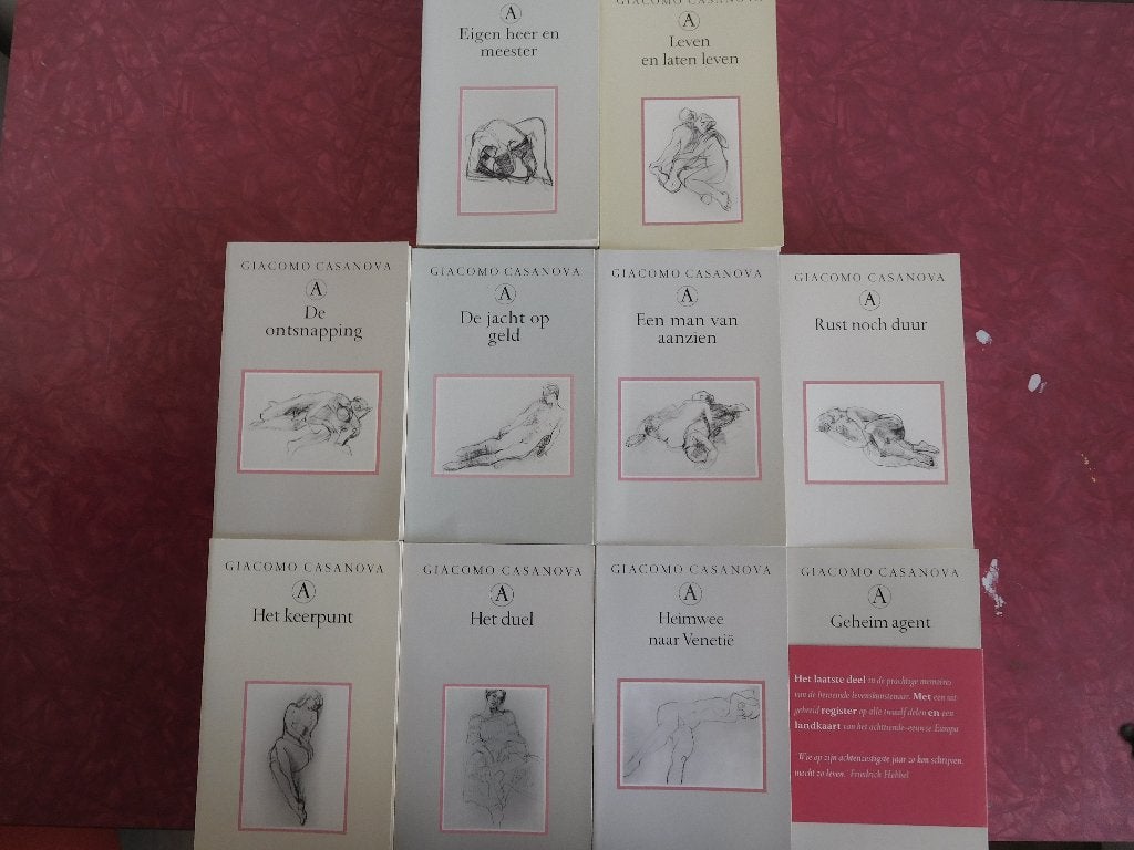 Giacomo Casanova De geschiedenis van mijn leven, Boeken, Ophalen of Verzenden, Zo goed als nieuw