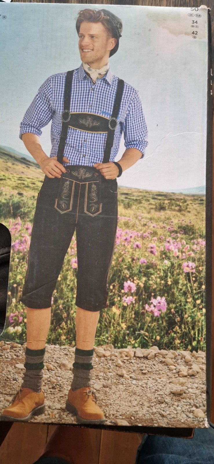 (2x ) Lederhose maat 48 en 50 Oktoberfest / carnaval kleding, Ophalen of Verzenden, Nieuw, Maat 48/50 (M), Onbekend