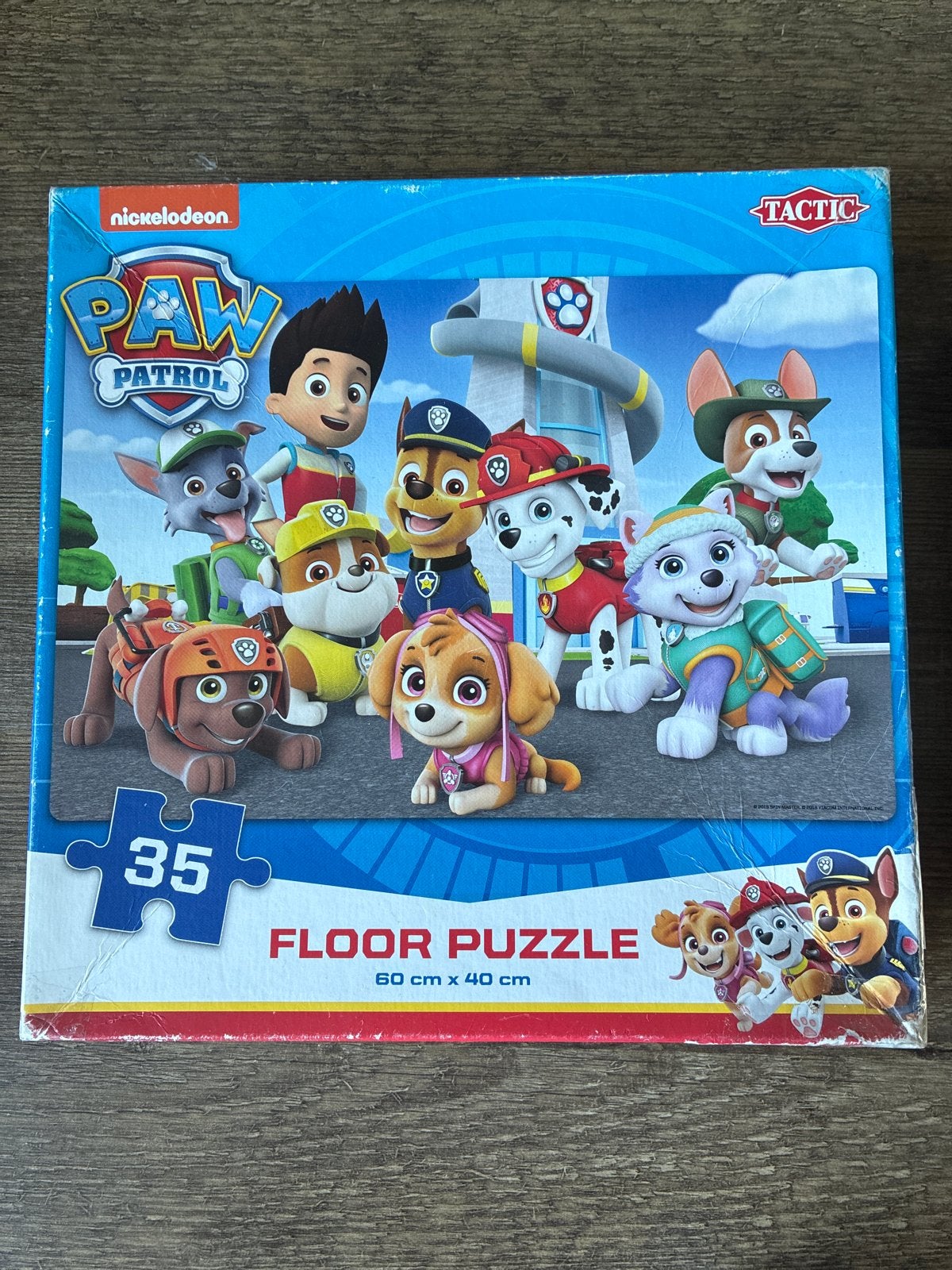 Paw Patrol Vloerpuzzel - 35 stukjes, Kinderen en Baby's, Speelgoed | Kinderpuzzels, Ophalen of Verzenden, 10 tot 50 stukjes, Gebruikt