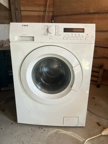aeg lavatherm protex condens droger, Ophalen, 6 tot 8 kg, Gebruikt, Voorlader