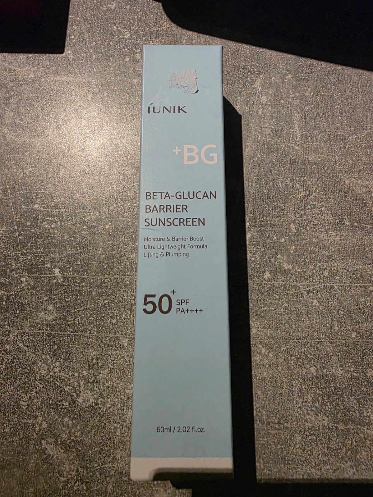 korean k-beauty iUNIK Beta-Glucan Barrier Sunscreen SPF50+, Nieuw, Ophalen of Verzenden, Onbekend, Verzorging