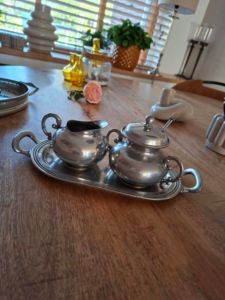 Oud tinnen setje, Ophalen of Verzenden