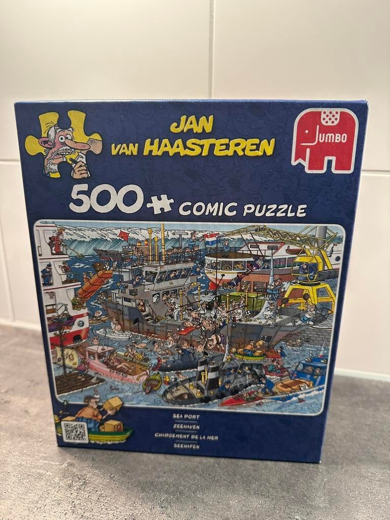 Jan van Haasteren puzzel, Ophalen of Verzenden, 500 t/m 1500 stukjes, Zo goed als nieuw, Legpuzzel