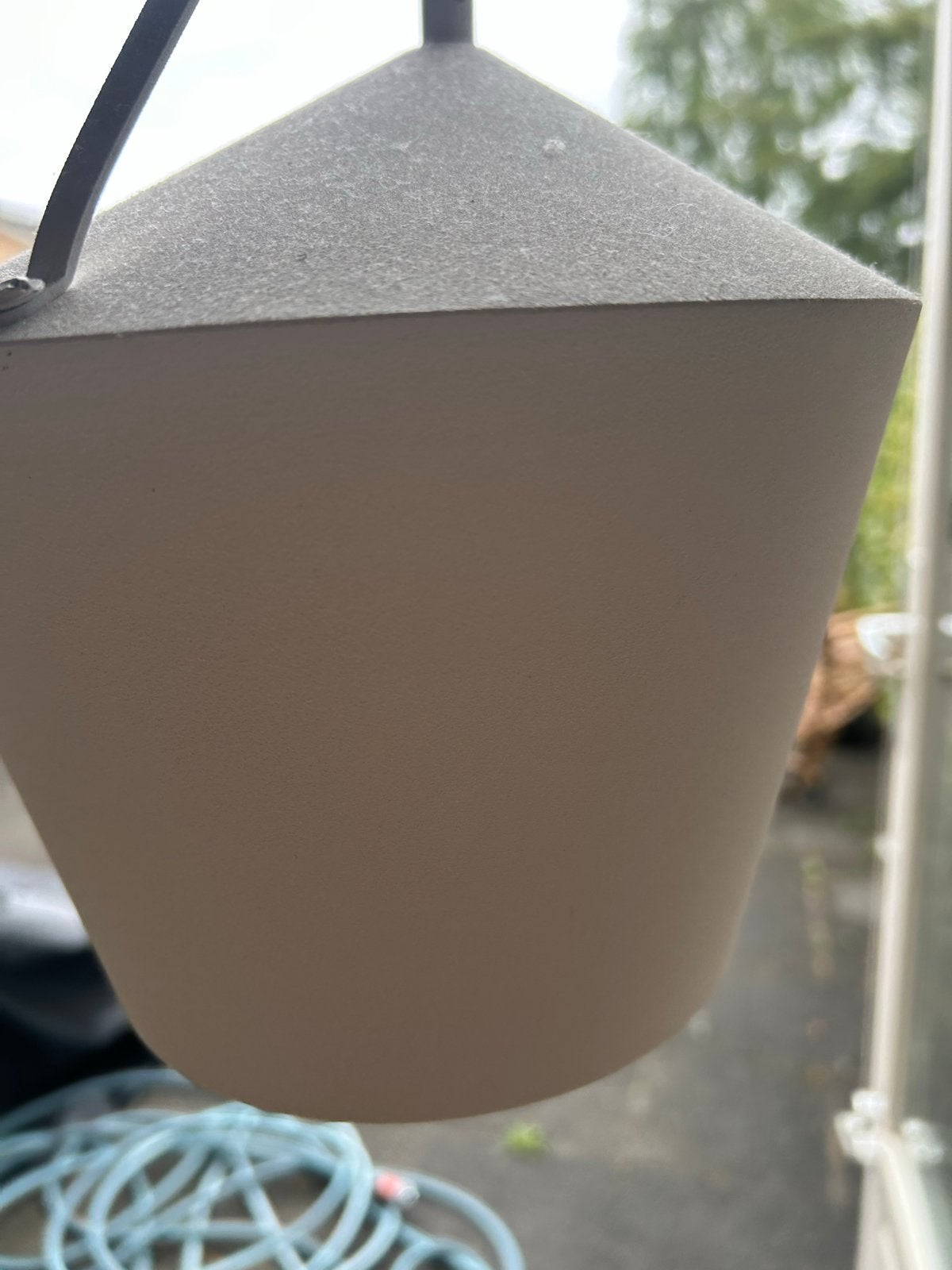 Moderne hanglamp, 2 jaar oud, in goede staat - Vesta aankoop, Ophalen, Zo goed als nieuw, Metaal
