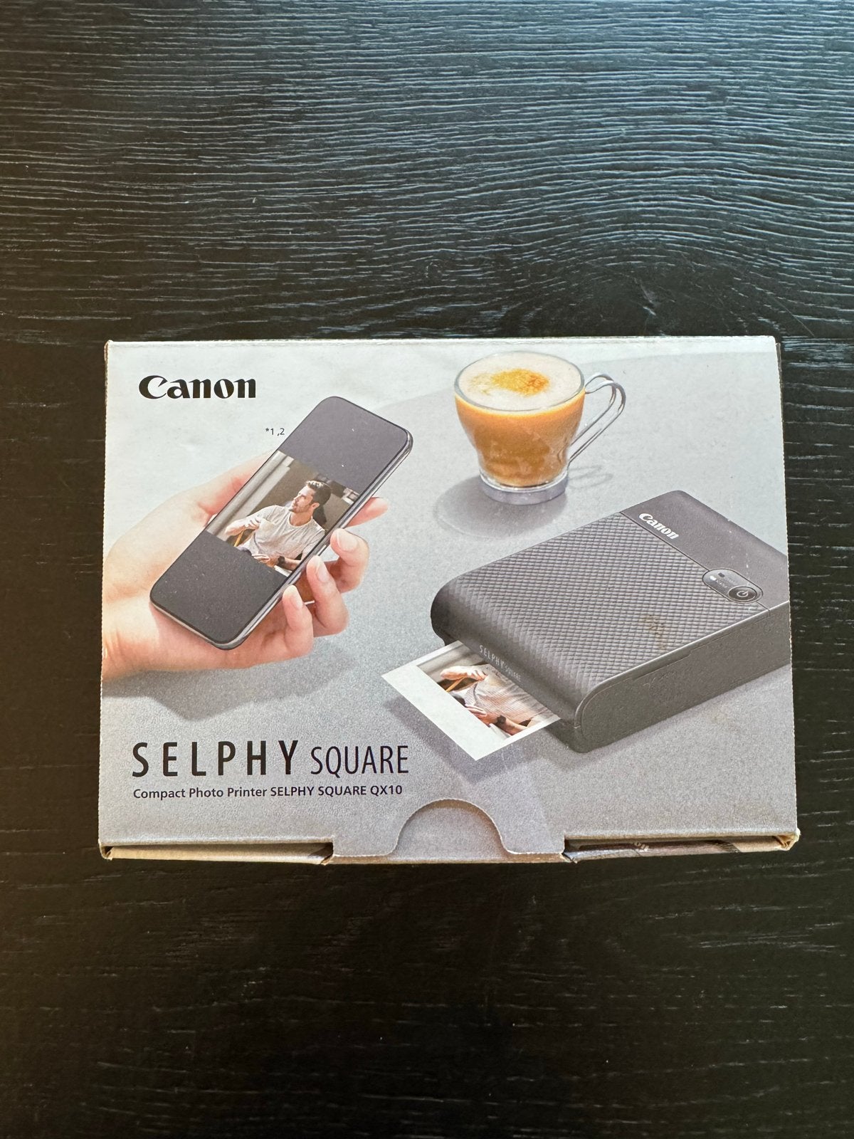 Canon SELPHY SQUARE QX10 Zwarte Draagbare Fotoprinter Nieuw, Computers en Software, Printers, Fotoprinter, Ophalen of Verzenden