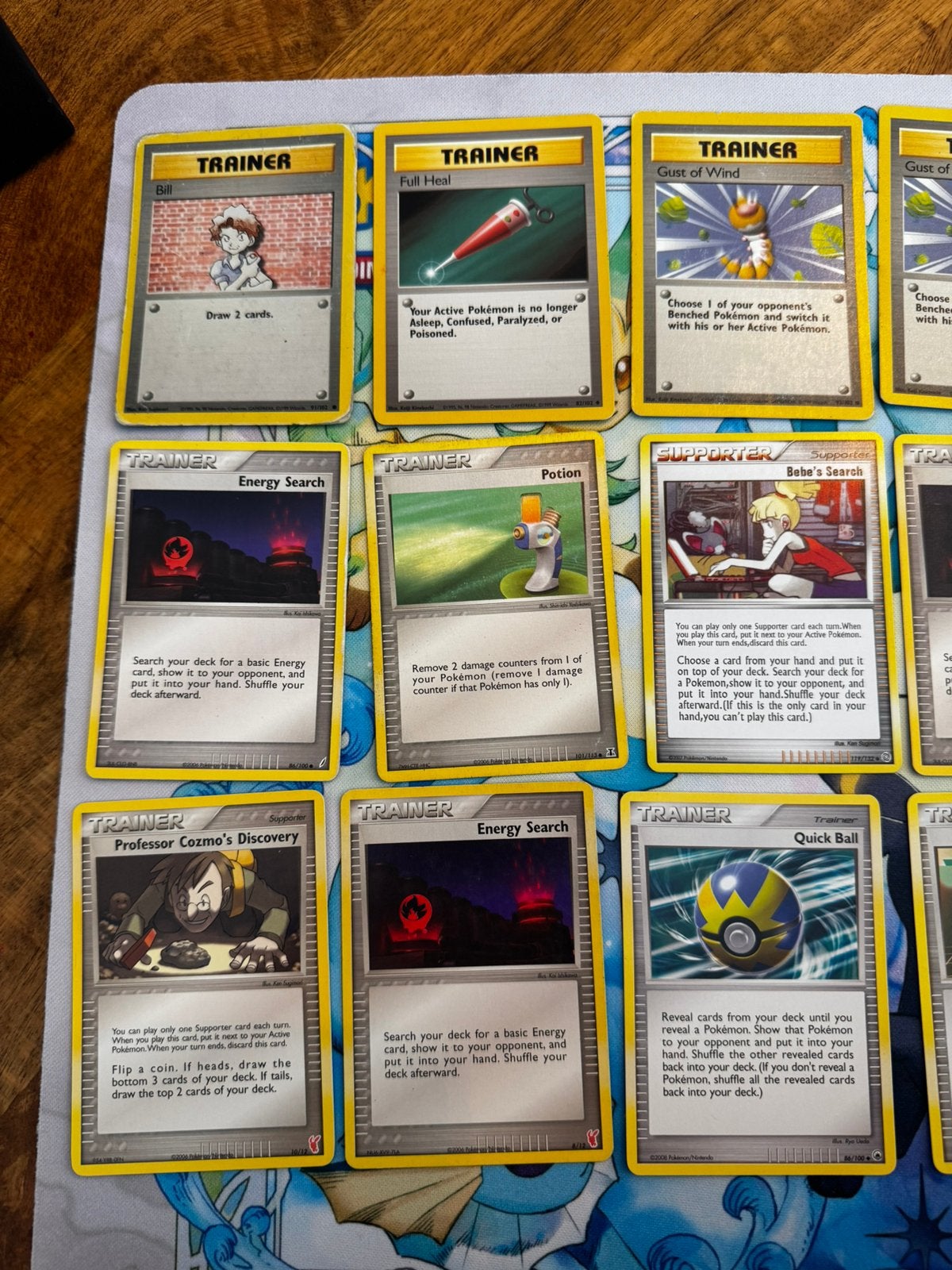 Pokemon Trainers Trainerkaarten Vintage, Ophalen of Verzenden, Gebruikt, Meerdere kaarten