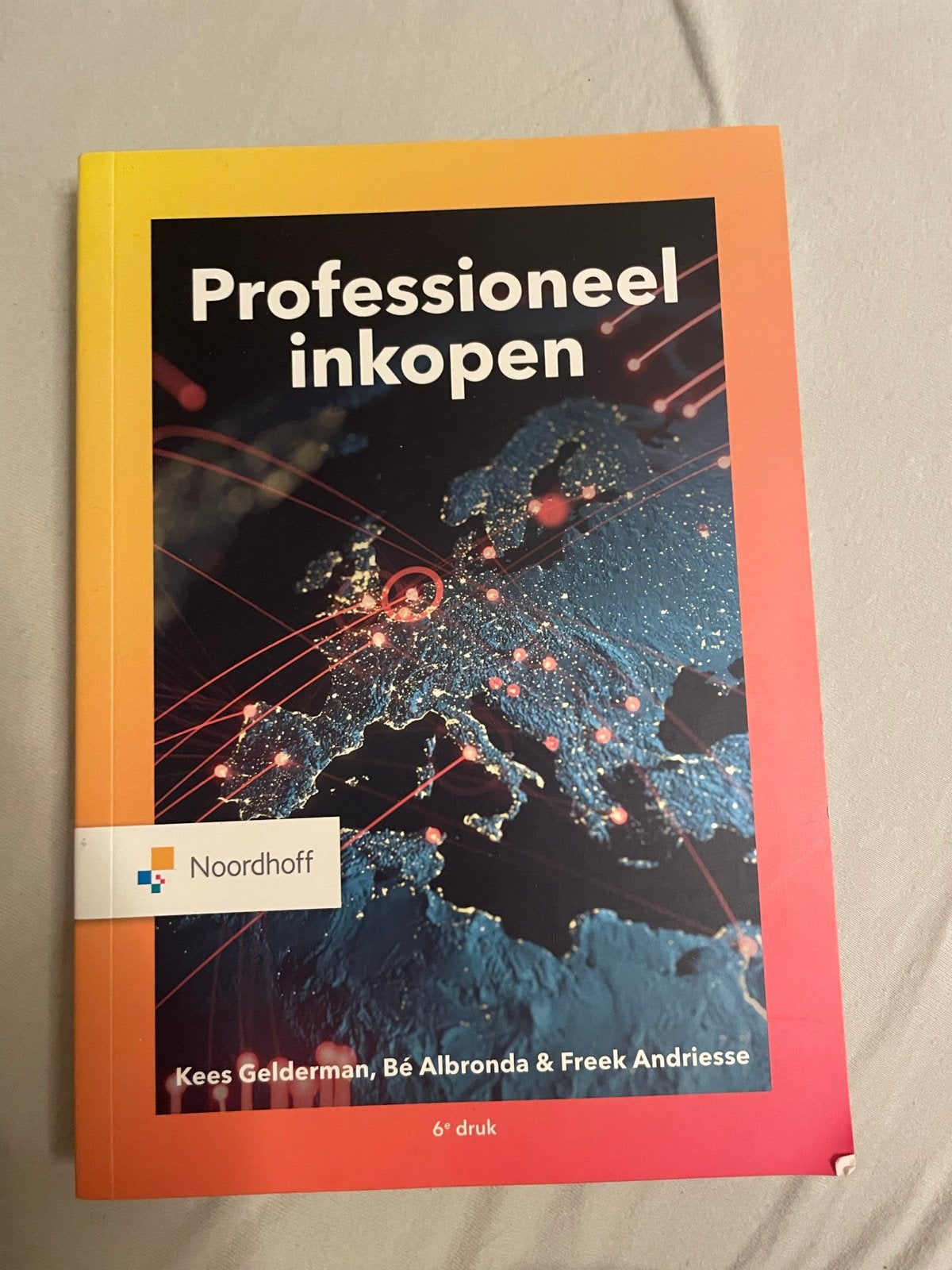 Professioneel inkopen - 6e druk (Noordhoff), Ophalen of Verzenden, Gamma, Zo goed als nieuw, HBO