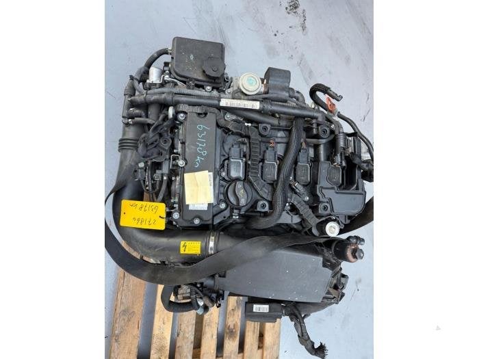 Motor van een Mercedes C-Klasse, Gebruikt, -, Ophalen of Verzenden, -