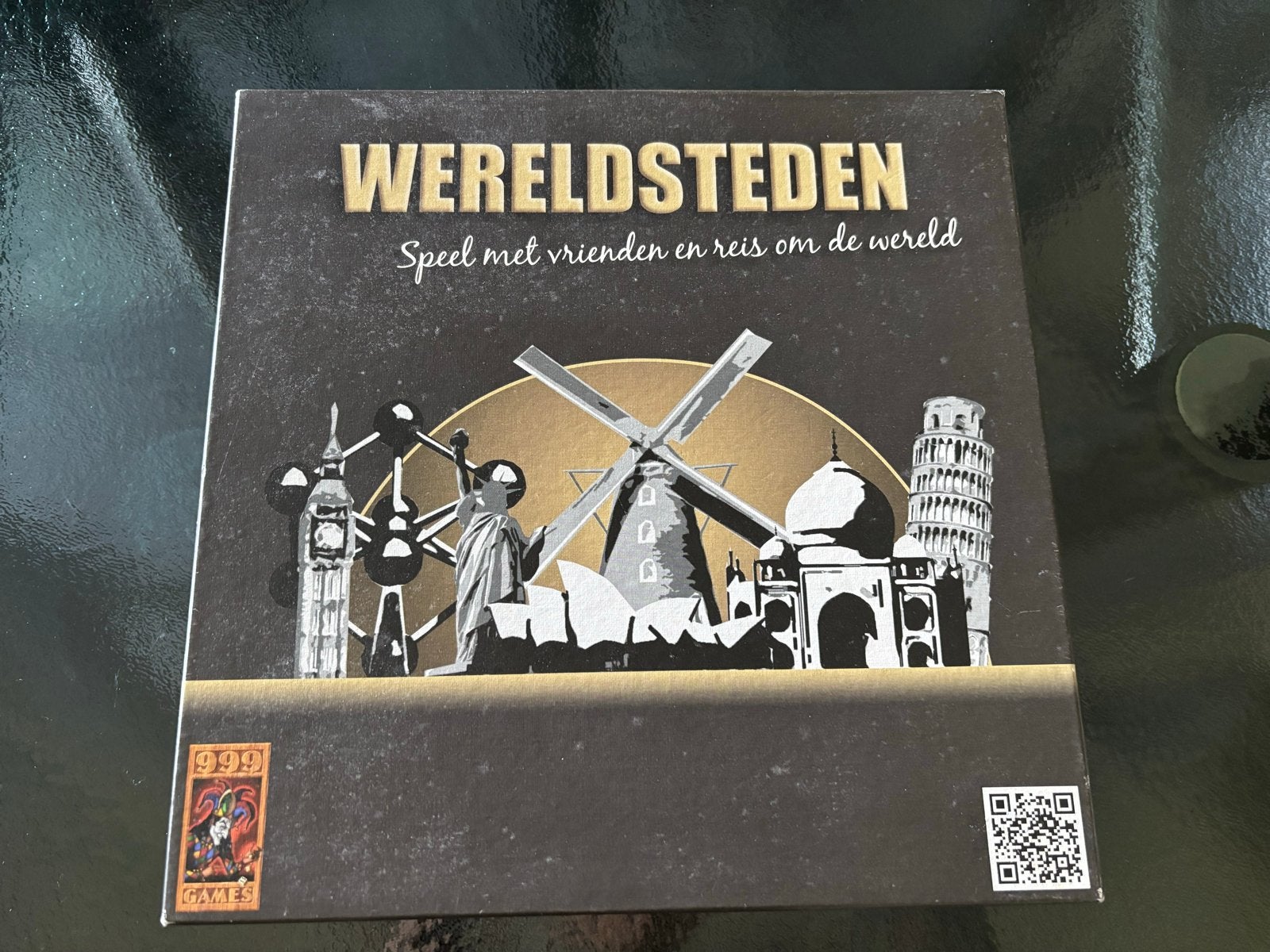 Wereldsteden Bordspel Speel met vrienden en reis de wereld, Hobby en Vrije tijd, Een of twee spelers, Ophalen of Verzenden, Zo goed als nieuw