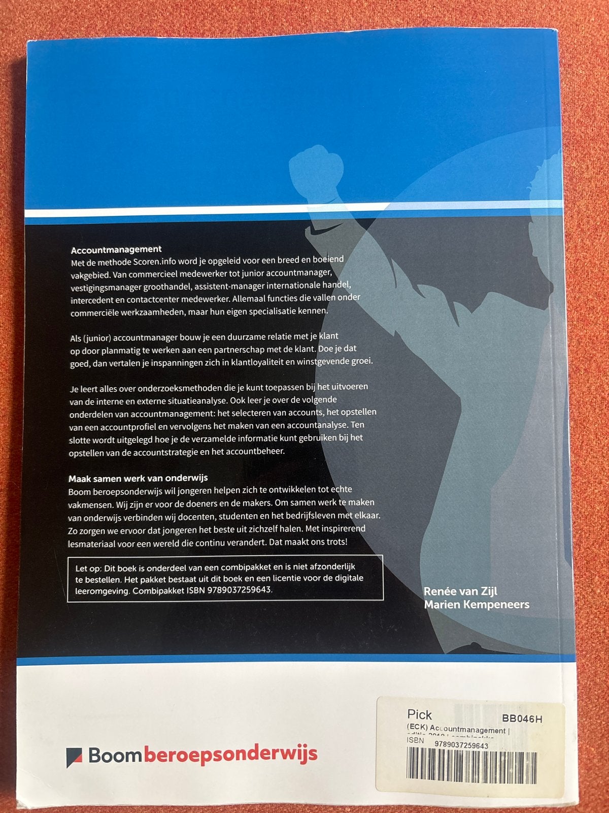 Accountmanagement Theorieboek - Profieldeel Scoren Info, Ophalen of Verzenden, Gamma, Zo goed als nieuw, MBO