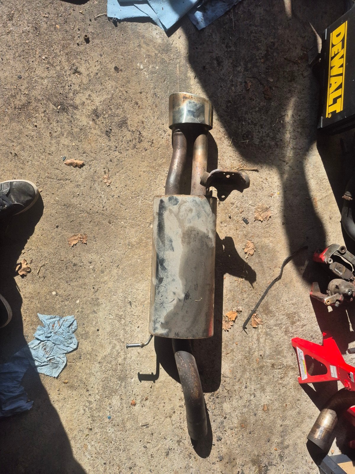 Milltek achterdemper Seat Ibiza 6L 1.8T FR, Auto-onderdelen, Ophalen, Gebruikt, Seat