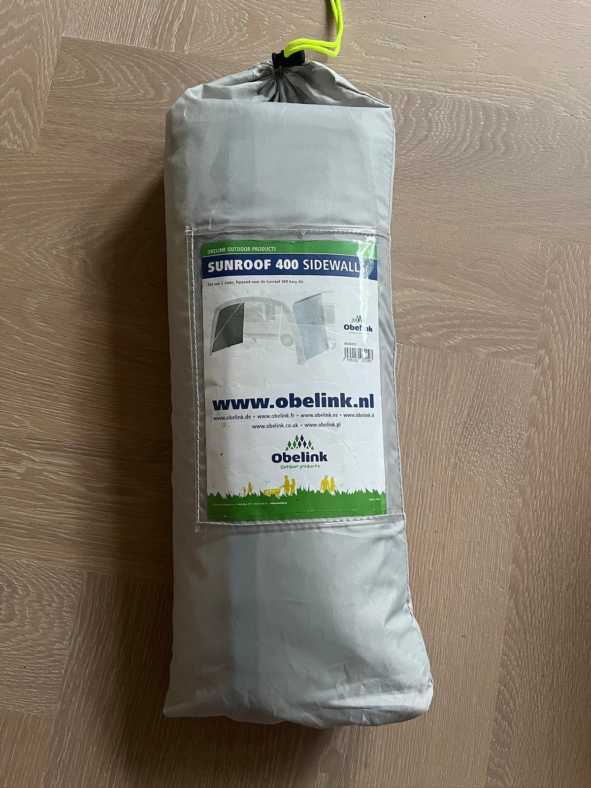 Obelink easy air zijwanden sunroof 400, Caravans en Kamperen, Ophalen of Verzenden, Zo goed als nieuw