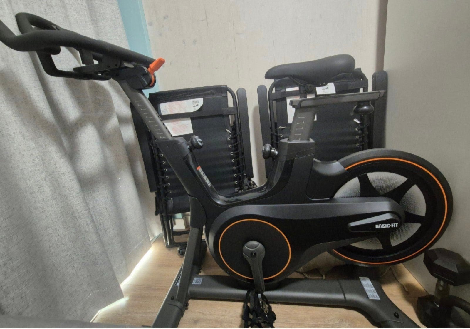 Hometrainer: Smart Bike (Basic Fit), Ophalen, Zo goed als nieuw, Hometrainer