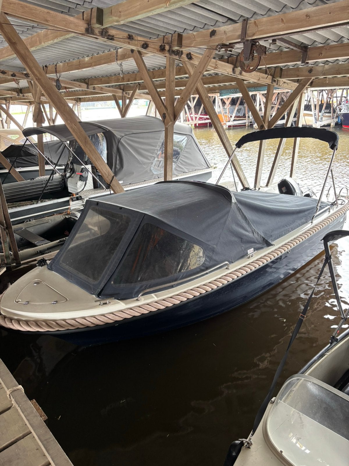 Silver Yacht 525 met Suzuki 20pk buitenboordmotor en trailer, Overige merken, Gebruikt, 35 cm, Buitenboordmotor