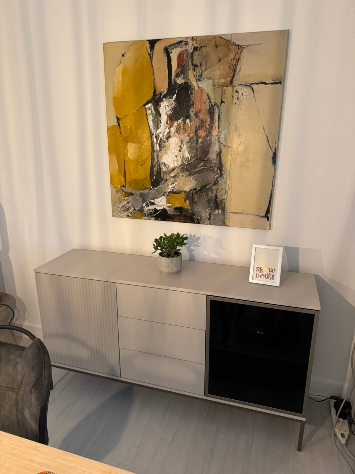 Schilderij, Ophalen of Verzenden, Zo goed als nieuw, 25 tot 50 cm