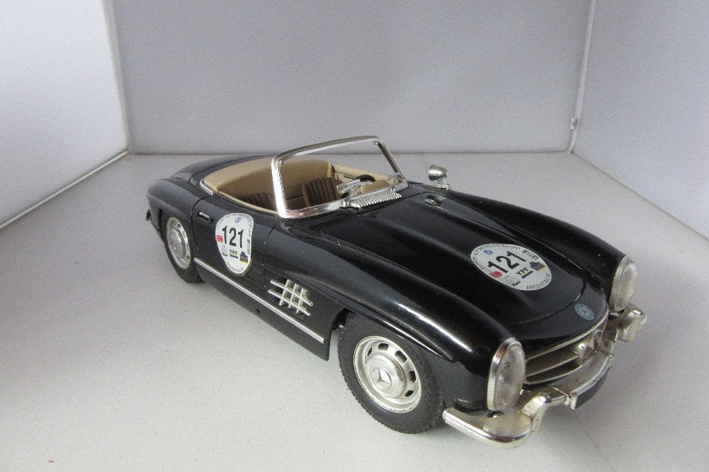 Mercedes 300 SL #121 1;18, Ophalen of Verzenden, Gebruikt, Auto, Bburago