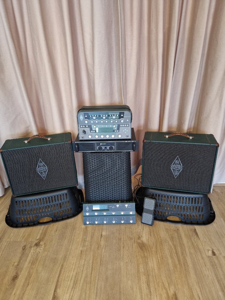 Kemper profiler  compleet met alles !!!, Ophalen, Zo goed als nieuw, Gitaar, 100 watt of meer