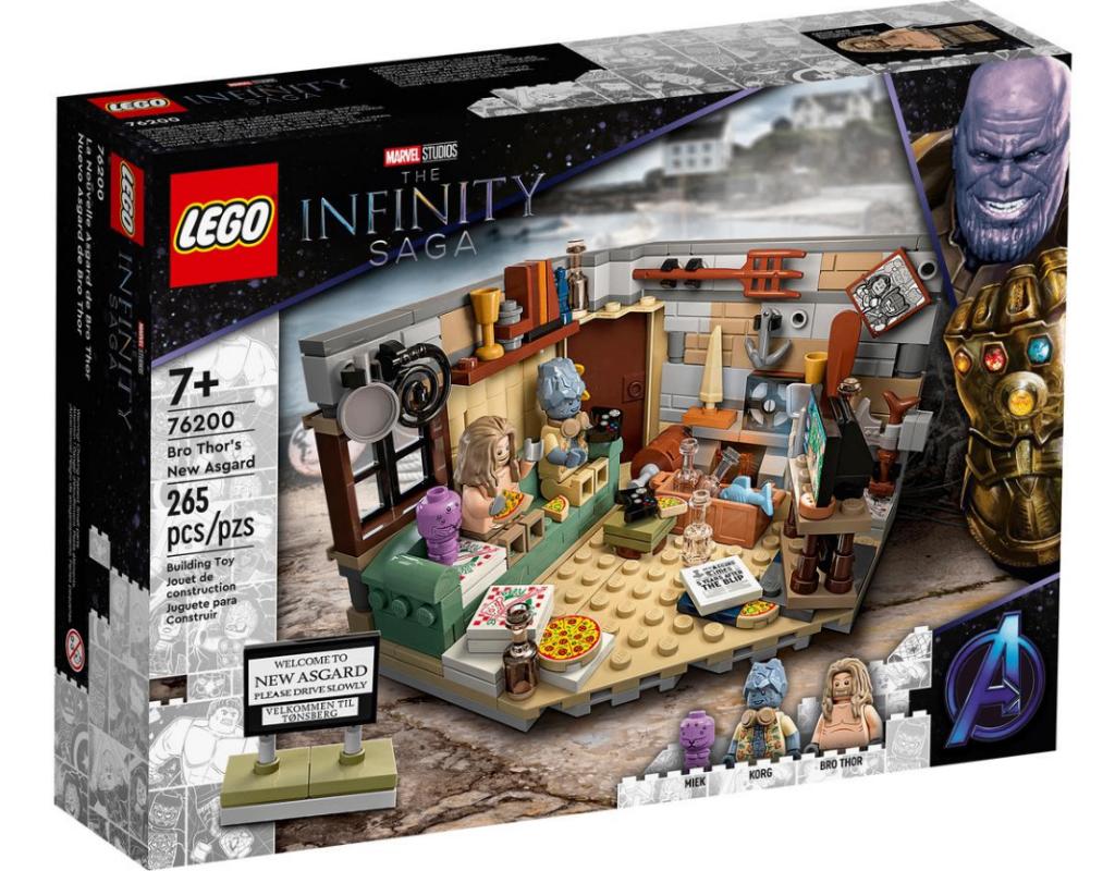 Lego - 76200 - Bro THor's New Asgard - nieuw, Marvel, Lego, Nieuw, Ophalen of Verzenden