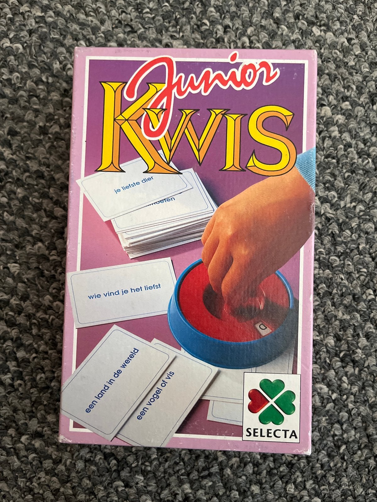 Junior Kwis Bordspel - Selecta, Een of twee spelers, Ophalen of Verzenden, Gebruikt