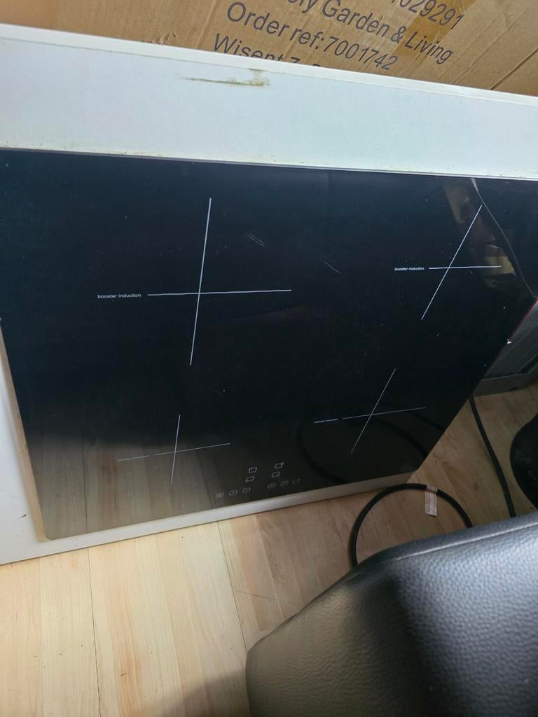 Inventum IKI6010 Inductiekookplaat - Perfect werkend, Ophalen, Gebruikt, 4 kookzones, Inbouw