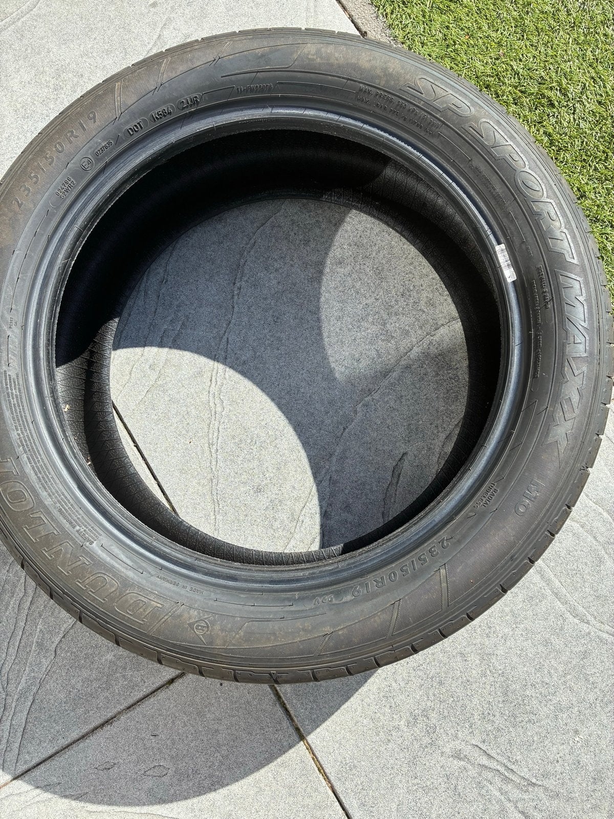 Dunlop SP Sport Maxx 235/50R19 99V Zomerband, Gebruikt, 235 mm, Band(en), Personenwagen