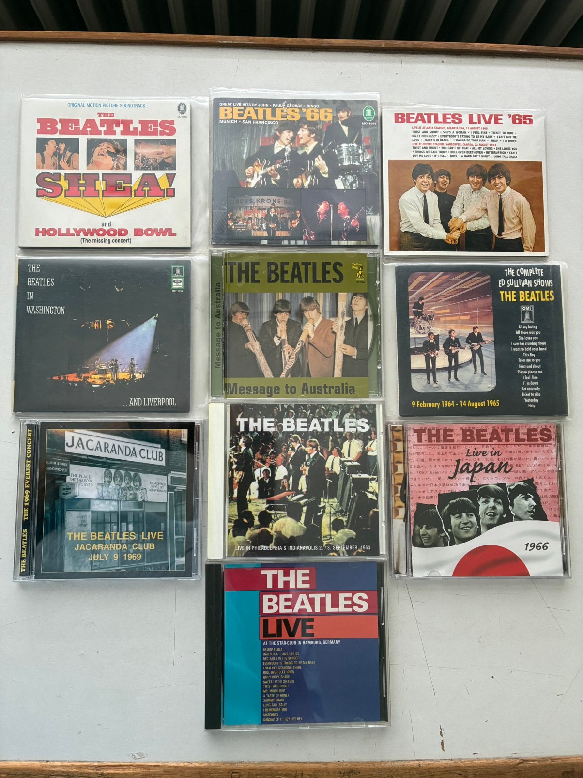Beatles, Live, 10 cds, Ophalen of Verzenden, Zo goed als nieuw