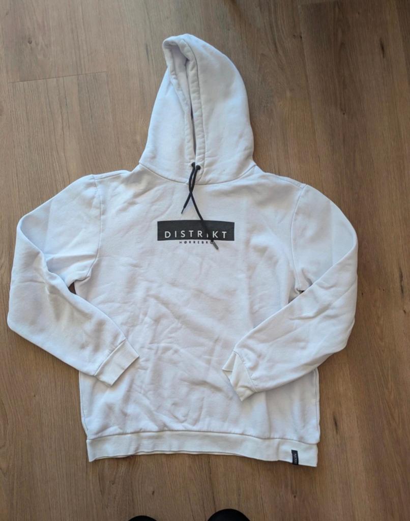 Prachtige Distrikt Nørrebro hoodie - Maat M, Maat 48/50 (M), Wit, Ophalen of Verzenden, Distrikt Nørrebro