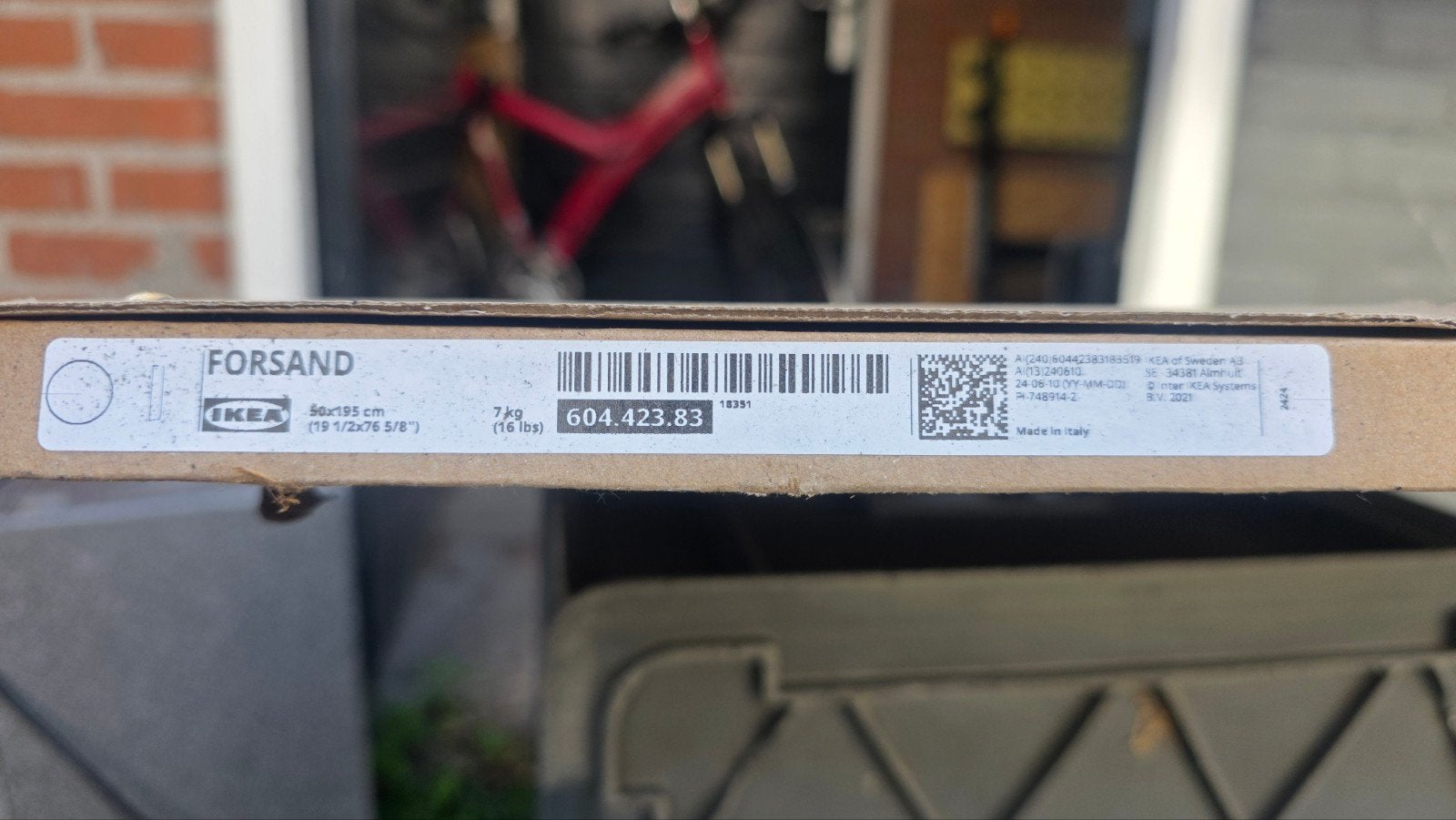 Ikea Forsand 604.423.83 deur NIEUW, Deurkozijn, Nieuw, Hout, Ophalen